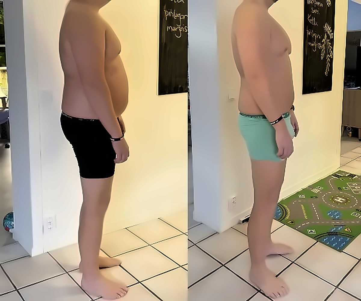 Henkan muutos −10 kg