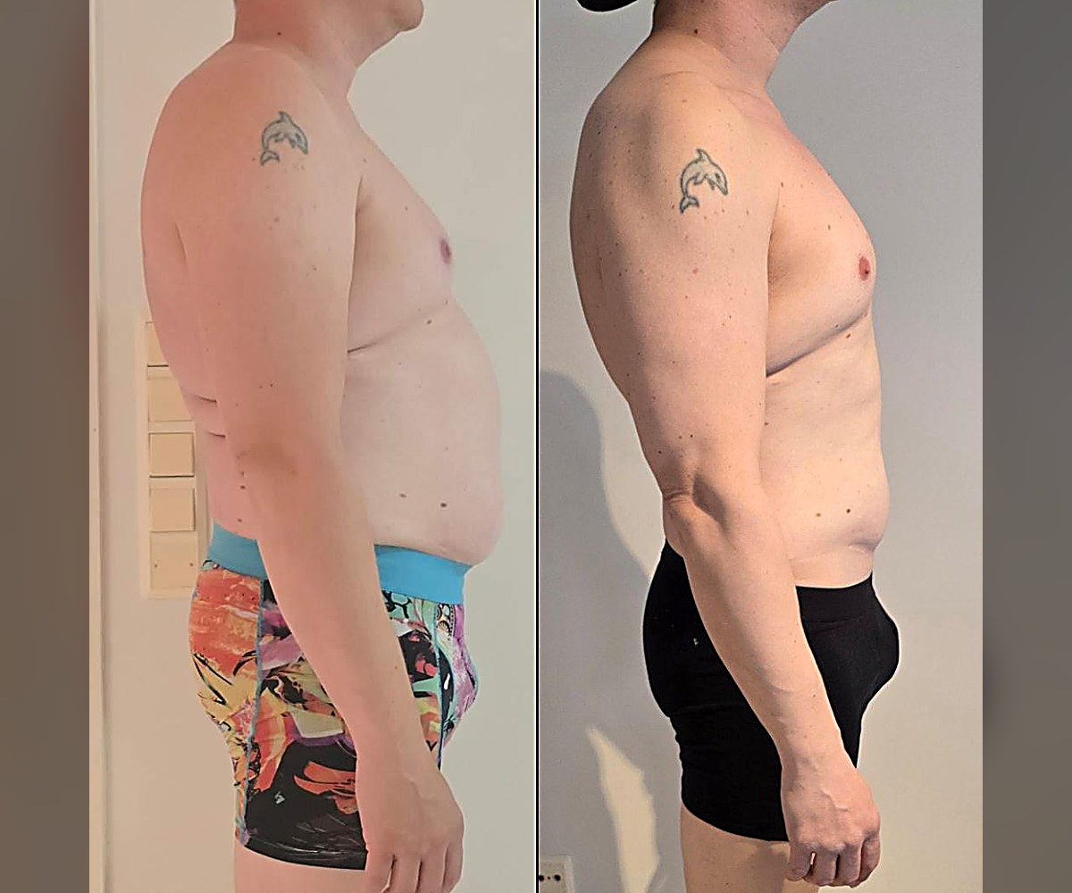 Peetun muutos −11 kg