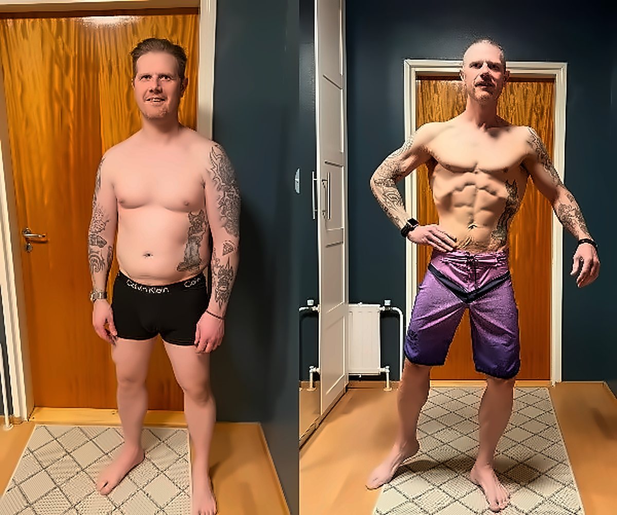 Pekan muutos −22 kg